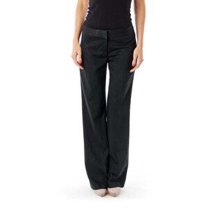 Elie Tahari Black Straight Leg Pants
